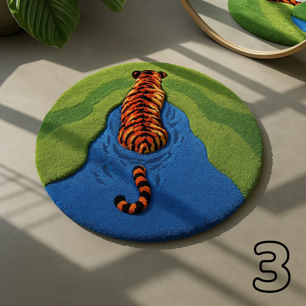 Pufero Hayvan Koleksiyonu Halı & Dekor