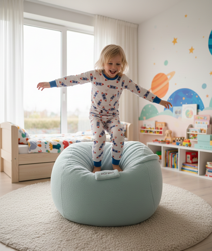 Pufero Ana Kucağı Mavi