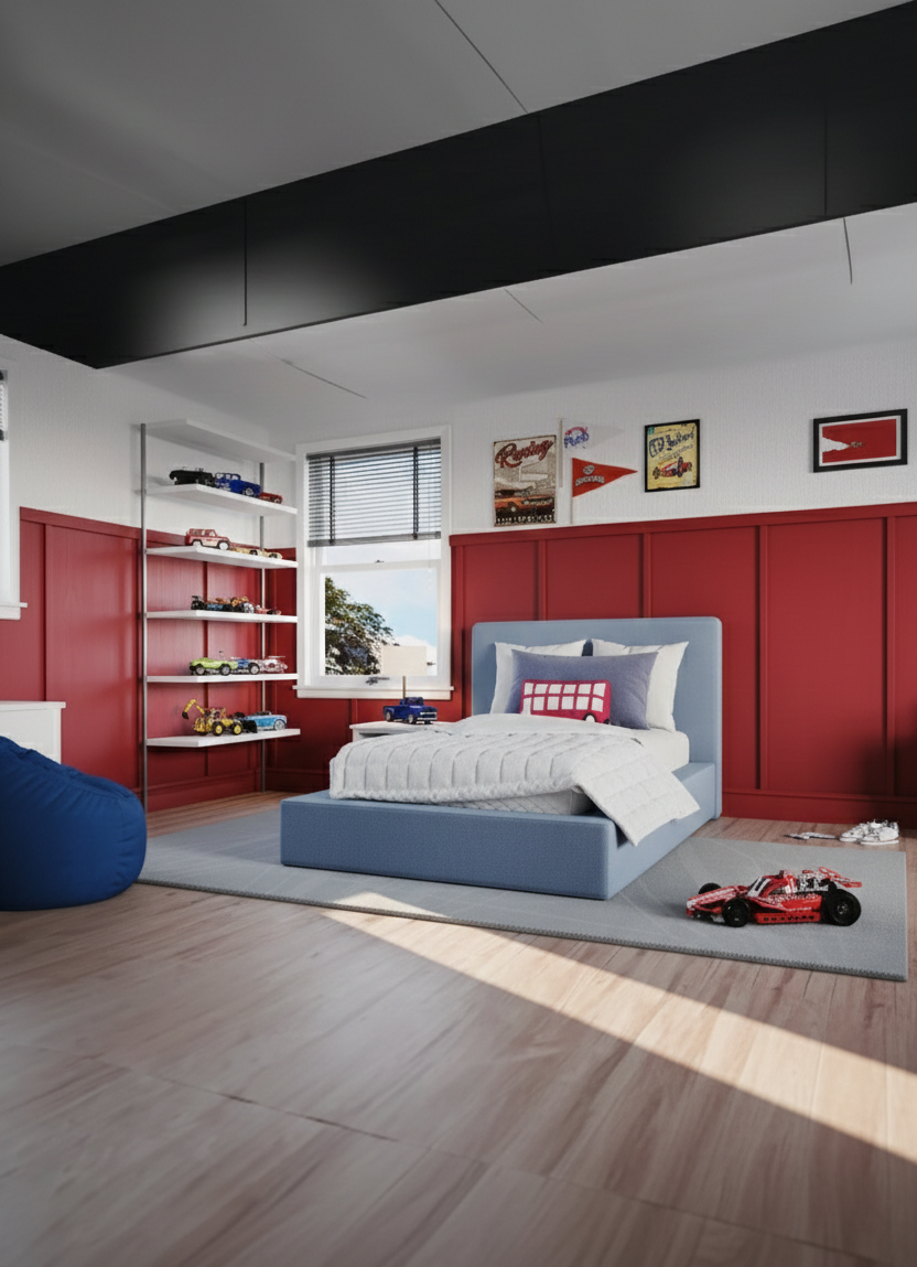 Pufero Kids  Nimbus Sky