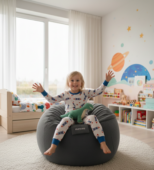 Pufero Ana Kucağı Gri