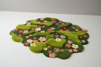 Pufero Çiçek Halı & Dekor