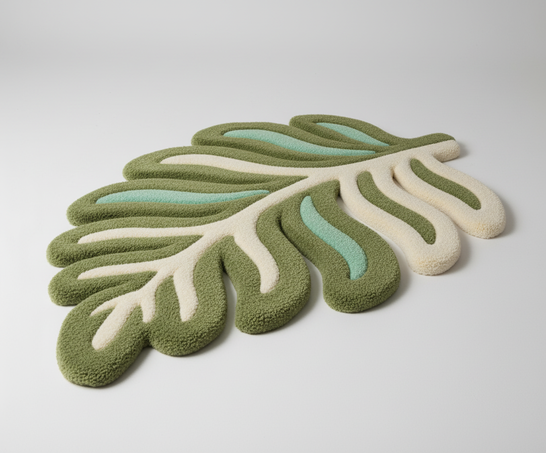 Pufero Leaf Halı & Dekor