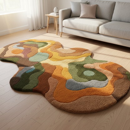 Pufero Irregular Halı & Dekor