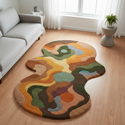 Pufero Irregular Halı & Dekor