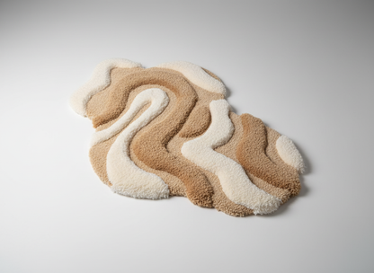 3D Kıvrımlı Halı & Dekor