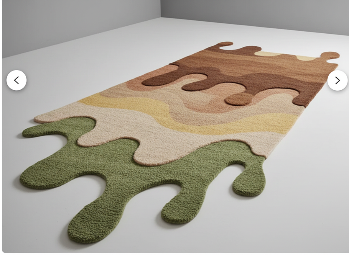 Pufero Drip Halı & Dekor