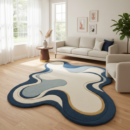 Pufero Wavy Sky Halı & Dekor